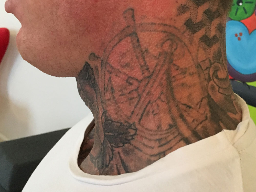 Coverup tatovering